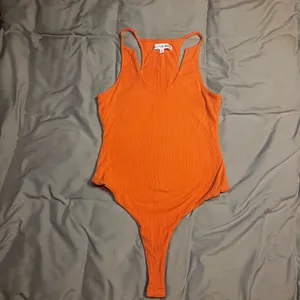All The Ways Leotard Bodysuit Highneck Cut Out Coral Small thumbnail 2