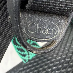 Chaco Z Cloud 2 Womens 9 Sandals Black Green Strappy Toe Loop Hiking J106636 thumbnail 11