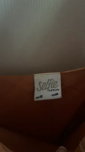 Selfie Leslie Dress Orange thumbnail 2
