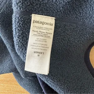 Patagonia Navy Quarter Zip Pull Over Sweater thumbnail 7