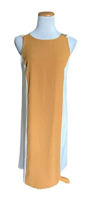 Womens Forever 21 Contemporary Color Block Sleeveless Maxi Dress - Sz S thumbnail 1
