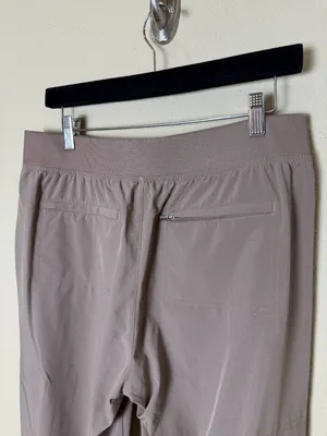 Athleta Brooklyn Women's Mid Rise Ankle Utility Pants Taupe Size 10 thumbnail 7