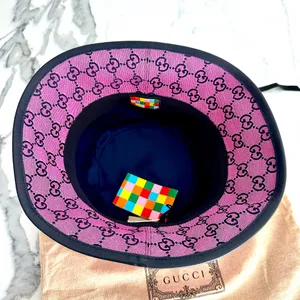 Gucci GG Supreme Fedora Bucket Hat thumbnail 6