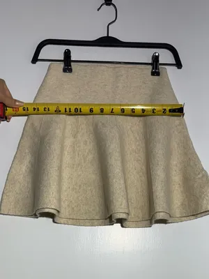 NWT Free People Beige Quincy Knit Mini Skirt Set thumbnail 14