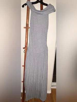 Lioness Field of Dreams Maxi Dress Size S Grey Original Price $109 thumbnail 7