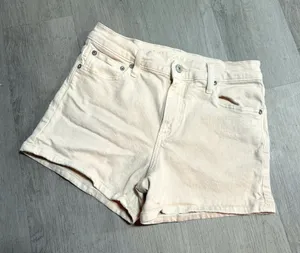 American eagle super high rise relaxed shorts thumbnail 1