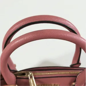 MICHAEL KORS Cindy Dome Satchel Saffiano Leather Bag Pink Classic Elegant Chic thumbnail 7
