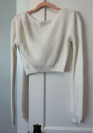 Tiger Mist Crop Sweater thumbnail 2