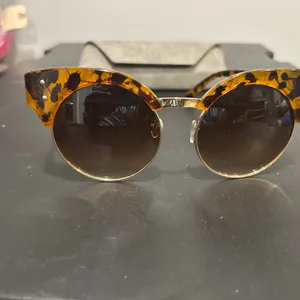 Tortoise Shell Sunglasses Brown thumbnail 9