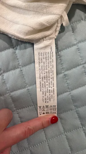 ZARA Cropped Halter White Tank thumbnail 4