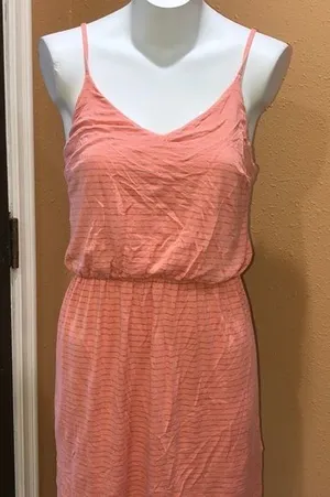 Gap striped short  maxi dress thumbnail 1