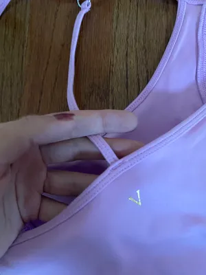 NWOT Victoria’s Secret sport lavander racer back yoga tank top thumbnail 4