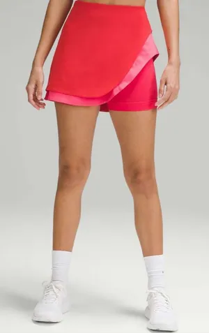 Lululemon Asymmetrical Layered High Rise Tennis Skirt Size 0 thumbnail 1