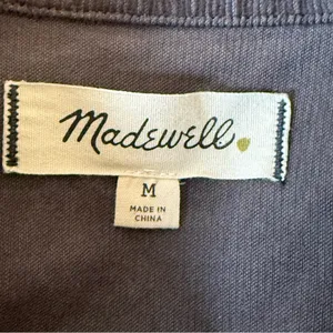Madewell Womens‎ Gray Corduroy Jacket Medium Trucker Classic Fall Neutral Casual thumbnail 10