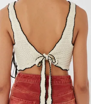Urban Outfitters crochet tank and skirt set thumbnail 5