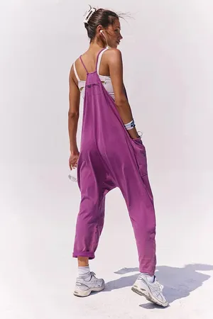 Free people purple jumpsuit thumbnail 4