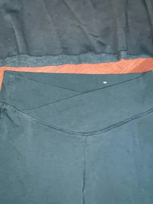 Old Navy Forest Green Wide Leg Pants thumbnail 5