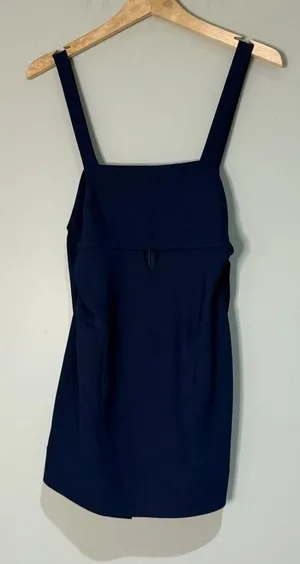 Finders Keepers Mini Dress Sleeveless Tie Back Party‎ Cocktail Blue S thumbnail 1