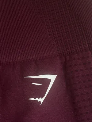 324. Gymshark medium Seamless High-Waist Maroon Leggings thumbnail 4