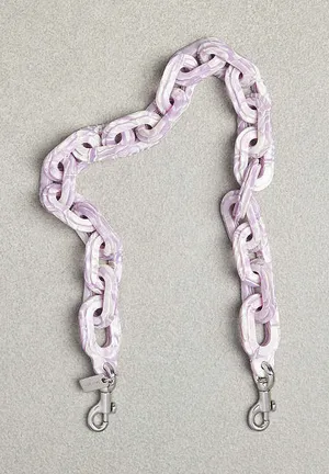 Coach Resin Short Chain Strap ck544 purple thumbnail 1