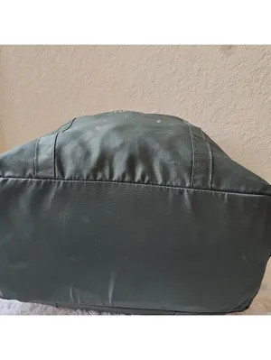 Clinique Dark Military Gym Travel Bag Big Pockets Acrivewear Handles thumbnail 6