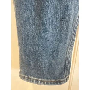 Abercrombie & Fitch Curve Love The 90s Straight Mid Rise Jeans Blue 25 Long boho thumbnail 4