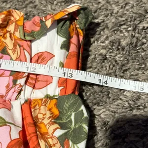 Zingara Swimwear Floral Vibrant Beach Pink Flowing Y2K Bohemian Size Small 26 thumbnail 12