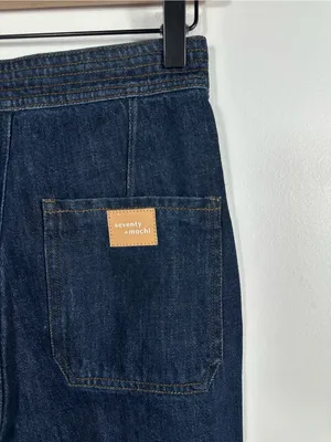 Seventy +‎ Mochi Marie Sailor Jeans 25 High Rise Wide Leg Button Front thumbnail 9