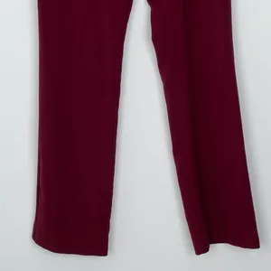 Maurices Womens Straight Leg Career Dress Pants Size 5/6 Red‎ Corpcore Office thumbnail 3