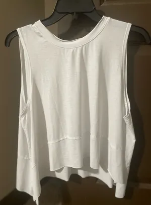 White Free People Tank Top S thumbnail 1