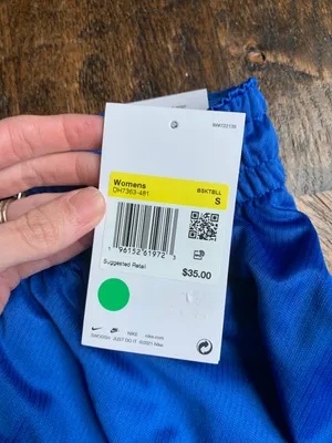 Nike NWT Fly Women’s Basketball Shorts Blue Small thumbnail 6