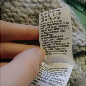 American Eagle Grey Cable Knit Crewneck Sweater thumbnail 6