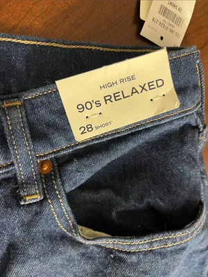 Abercrombie & Fitch Dark Blue Bootcut Jeans thumbnail 3