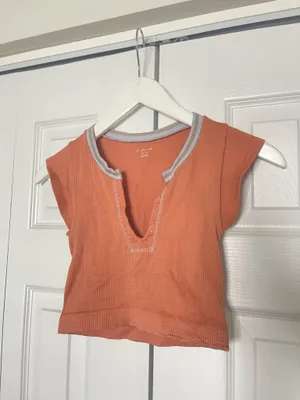 Free People Ribbed Top thumbnail 1