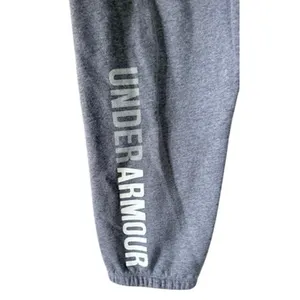 Under Armour Gray Loose Fit Jogger Sweatpants Women's XL Logo thumbnail 3