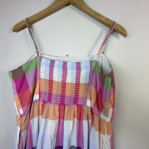 Kate Spade x Target Plaid Midi Dress large summer spaghetti strap sundress thumbnail 5