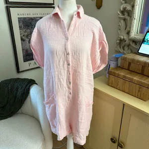 L SPACE Mika‎ Gauze Romper Size Medium thumbnail 2