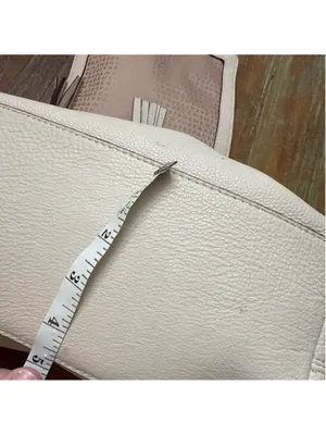 Kate Spade Beige Leather Backpack Purse thumbnail 12