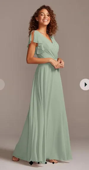 David's Bridal Bridesmaids Dress thumbnail 1