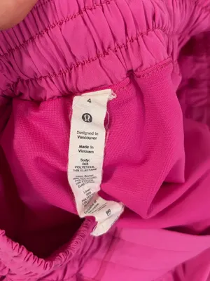 Lululemon Sonic Pink Hotty Hot Shorts 4" thumbnail 6