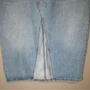 NEW Abercrombie & Fitch front slit denim midi skirt women’s plus size 18 / 34 thumbnail 5