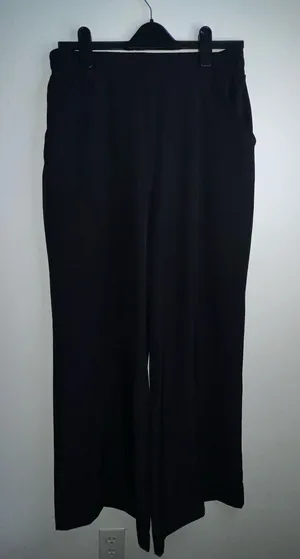Fabletics Black Wide-Leg‎ Jumpsuit-Style Pants thumbnail 3