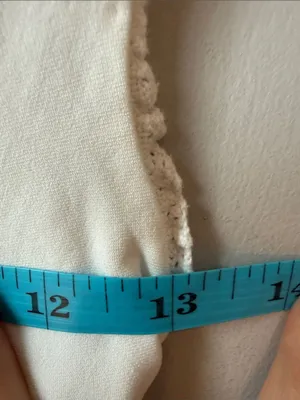 Wild Fabric Crop Top White XS thumbnail 4