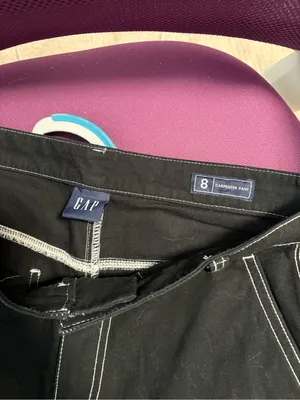Gap Mid Rise Loose Carpenter Pants thumbnail 6