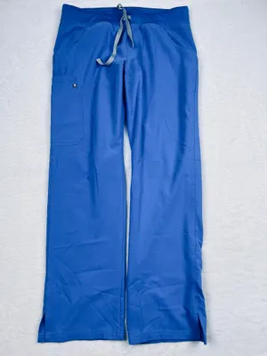 FIGS Ceil Blue Scrub Set Catarina Top L Kade Cargo Pants M thumbnail 3