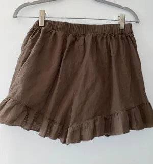Forever 21 Green Wrap Tie Skort Size M thumbnail 2