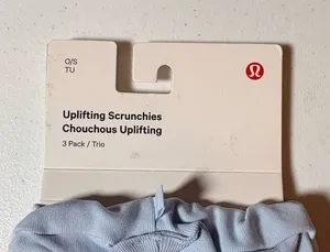Lululemon uplifting scrunchies NWT 3 pack thumbnail 1