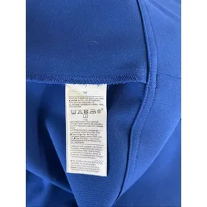 Banana Republic Anisa Mini Dress Blue Deep V Fit & Flare Sleeveless Size 16 thumbnail 3