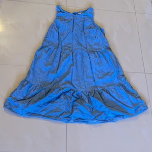 Old Navy Denim Sleeveless DressOld Navy Denim Women Dress Jeans Blue Sleeveless thumbnail 7