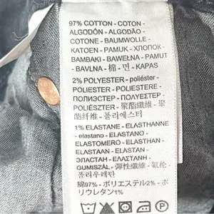 LEVI’S Black Big E Button Fly Wedgie Straight Leg Jeans Size 28 Biker Casual thumbnail 4